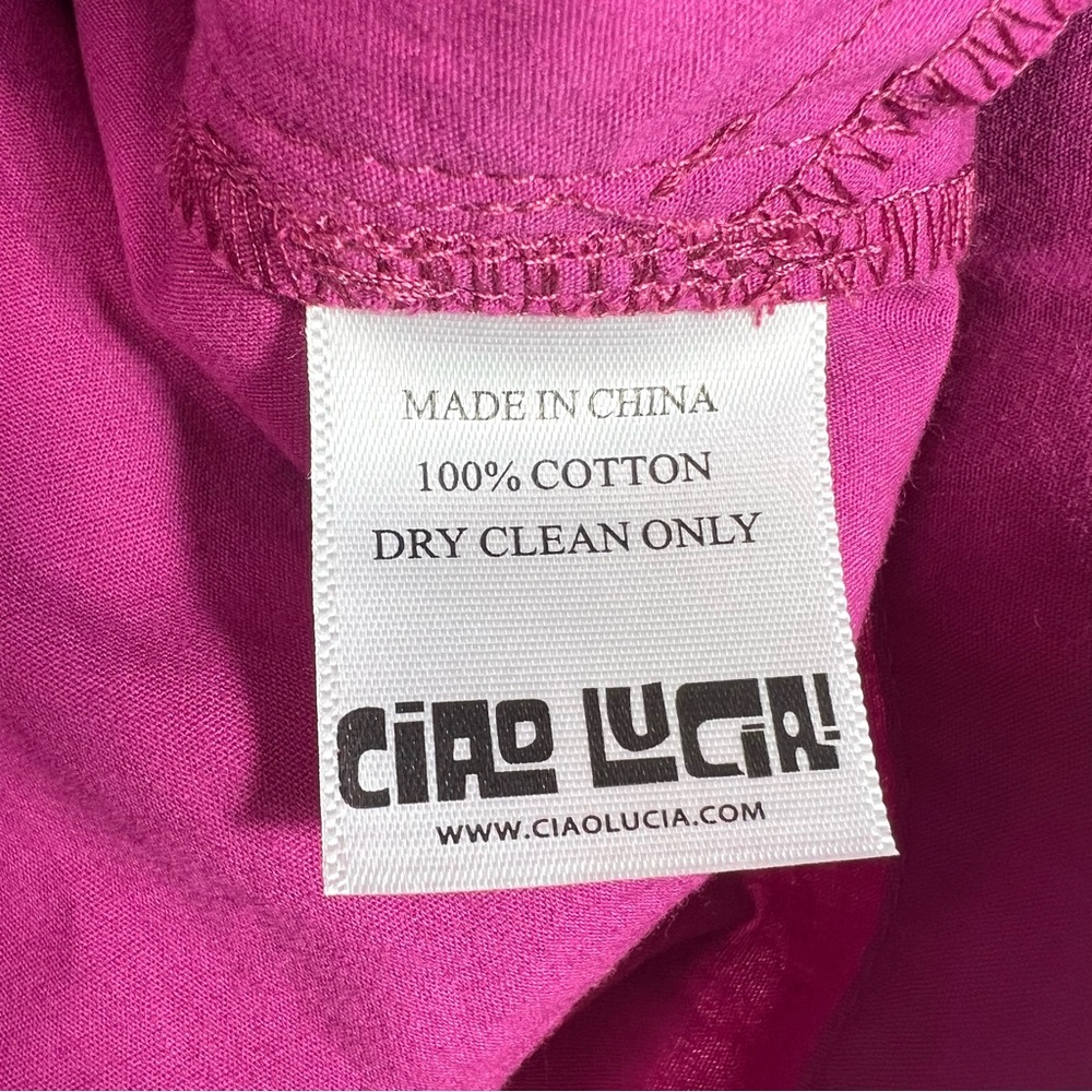 NWT Ciao Lucia Cotton Poplin Silos Shorts Orchid Pink Size XXS - Picture 8 of 12